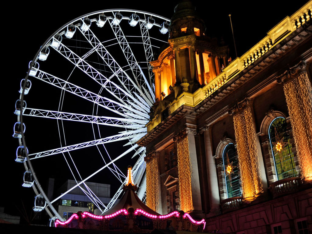 A view of Belfast