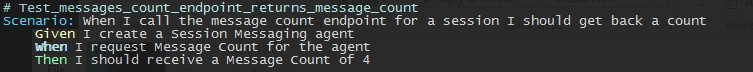 Go test automation contributes to quality in the 'fitness for use' sense by allowing comprehensible test definitions such as this example. Image by Francis Norton of ieDigital.