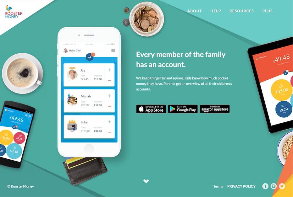 RoosterMoney website