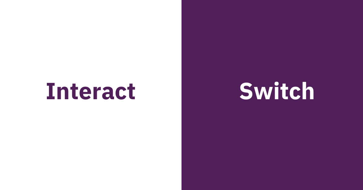 interact switch