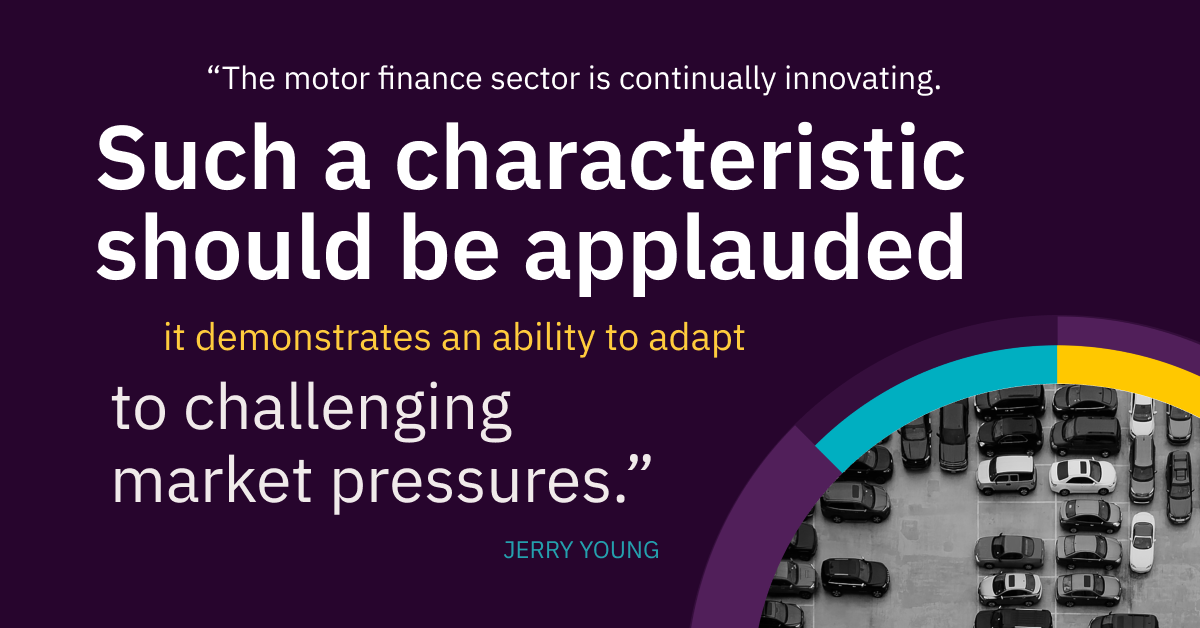 Who owns the auto finance end consumer? 3 7